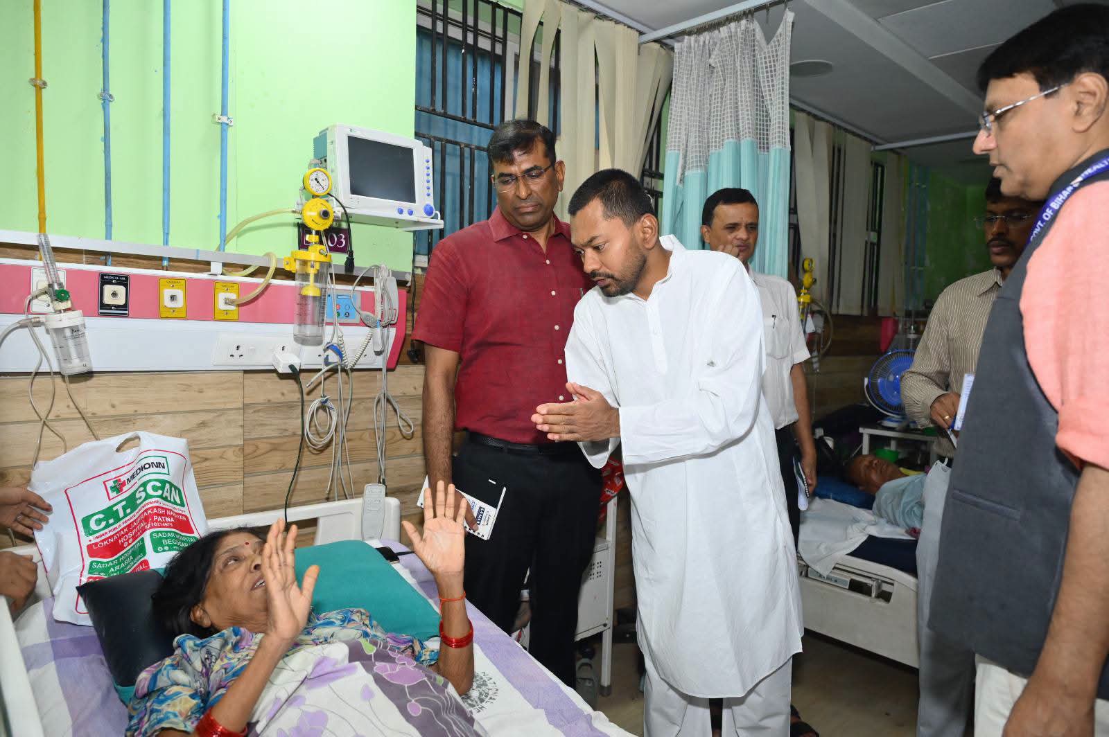Health Minister Sri Nishant Kumar Visited Hospital on 07.07.2026