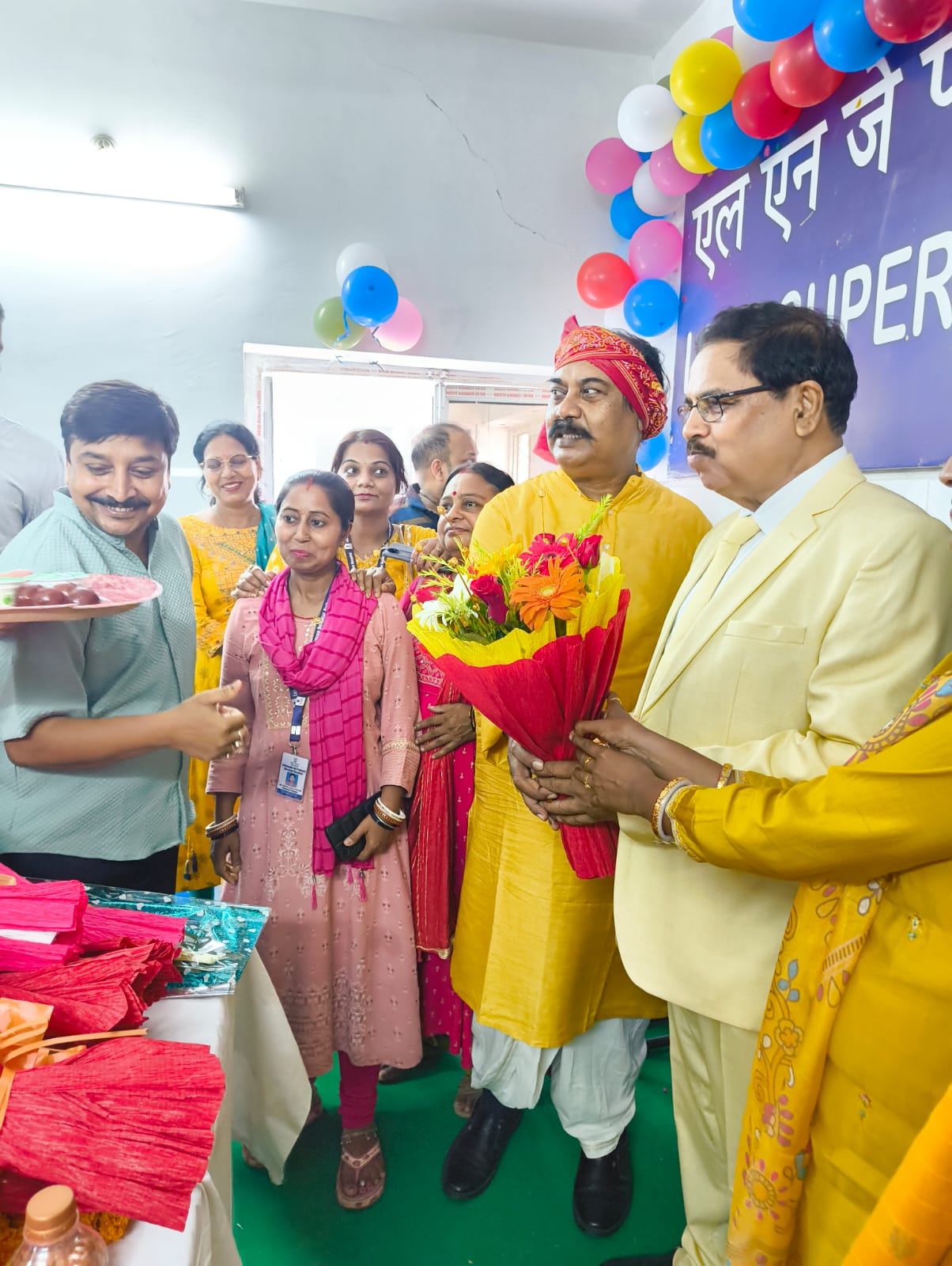 Farewell of Dr Subhash Chandra Director LNJPN Hospital